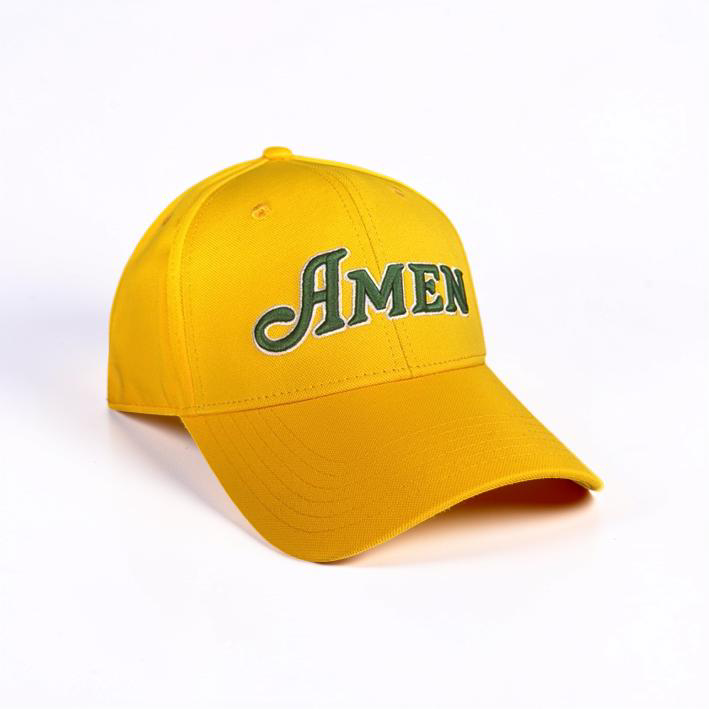 AMEN hat Yellow- Curved