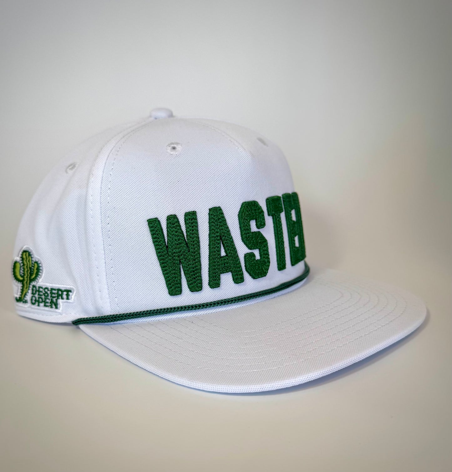 DESERT OPEN SnapBack- White Flat