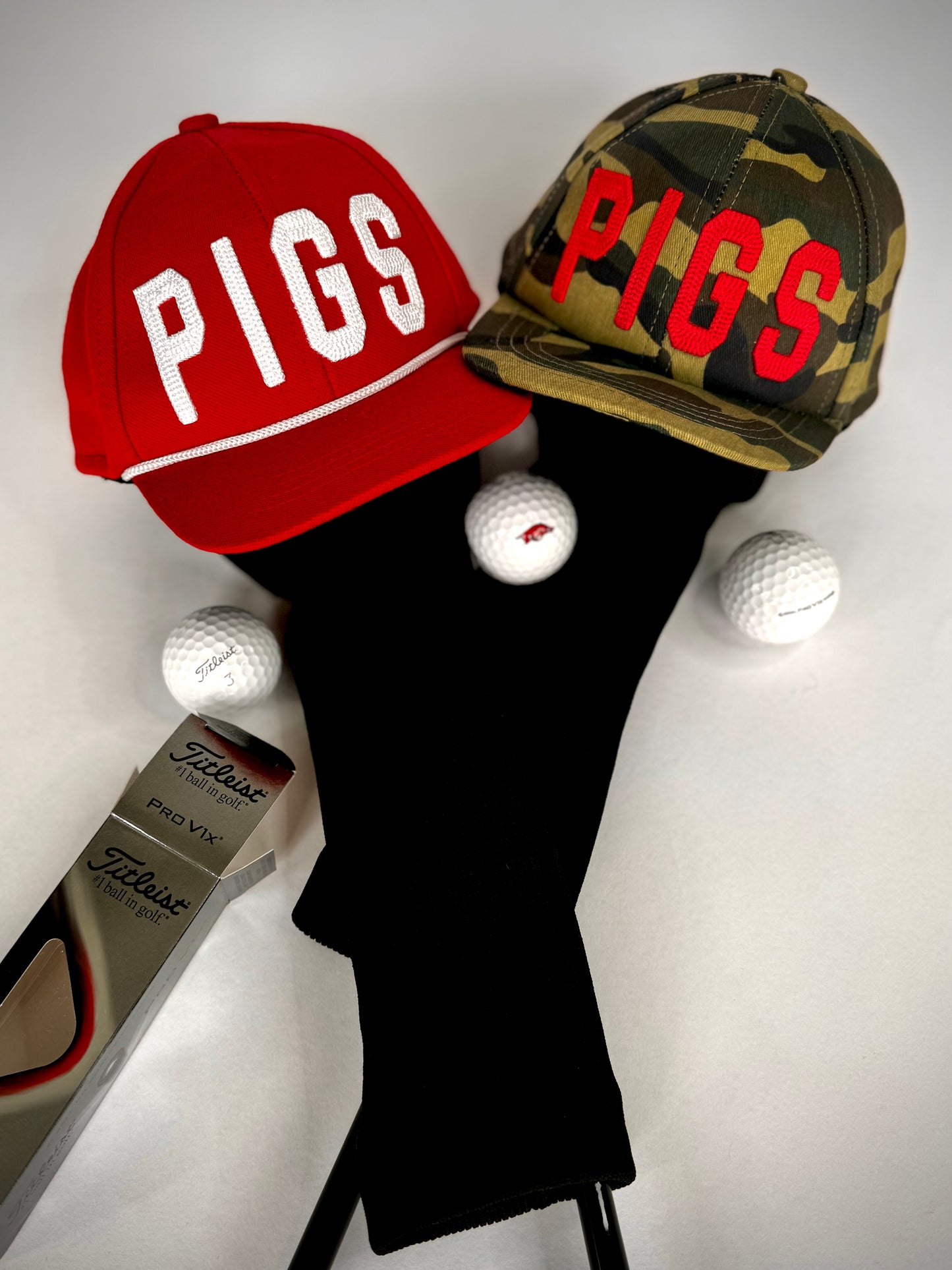 Mini PIGS hat Driver Headcover