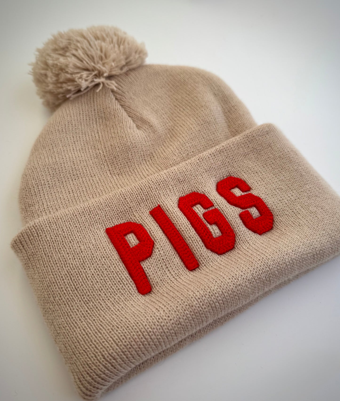 Raised Chainstitch Beanie