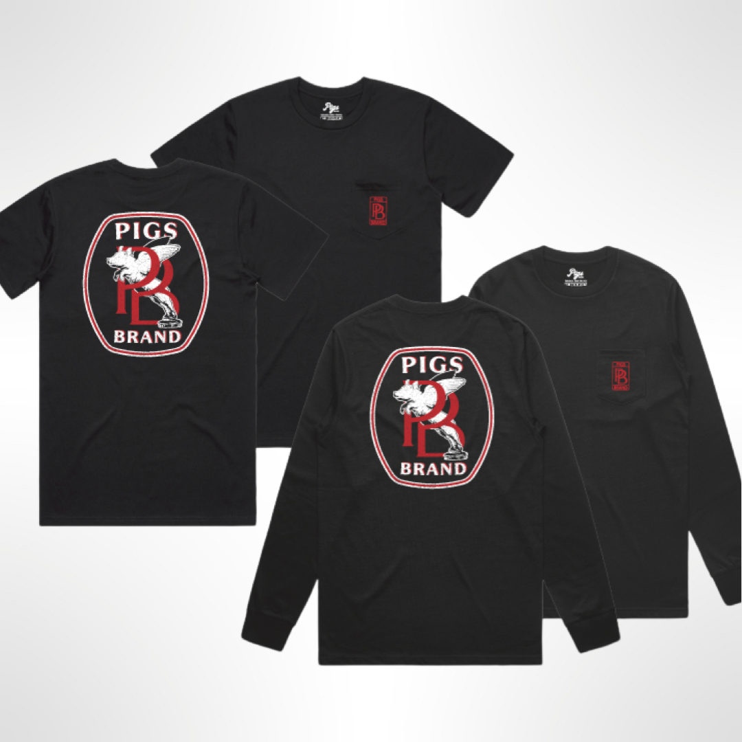 Flying Pig- Long sleeve