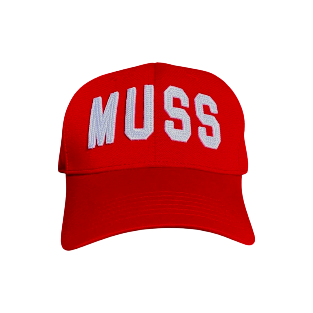 MUSS- Red - Snapback - Curved Bill