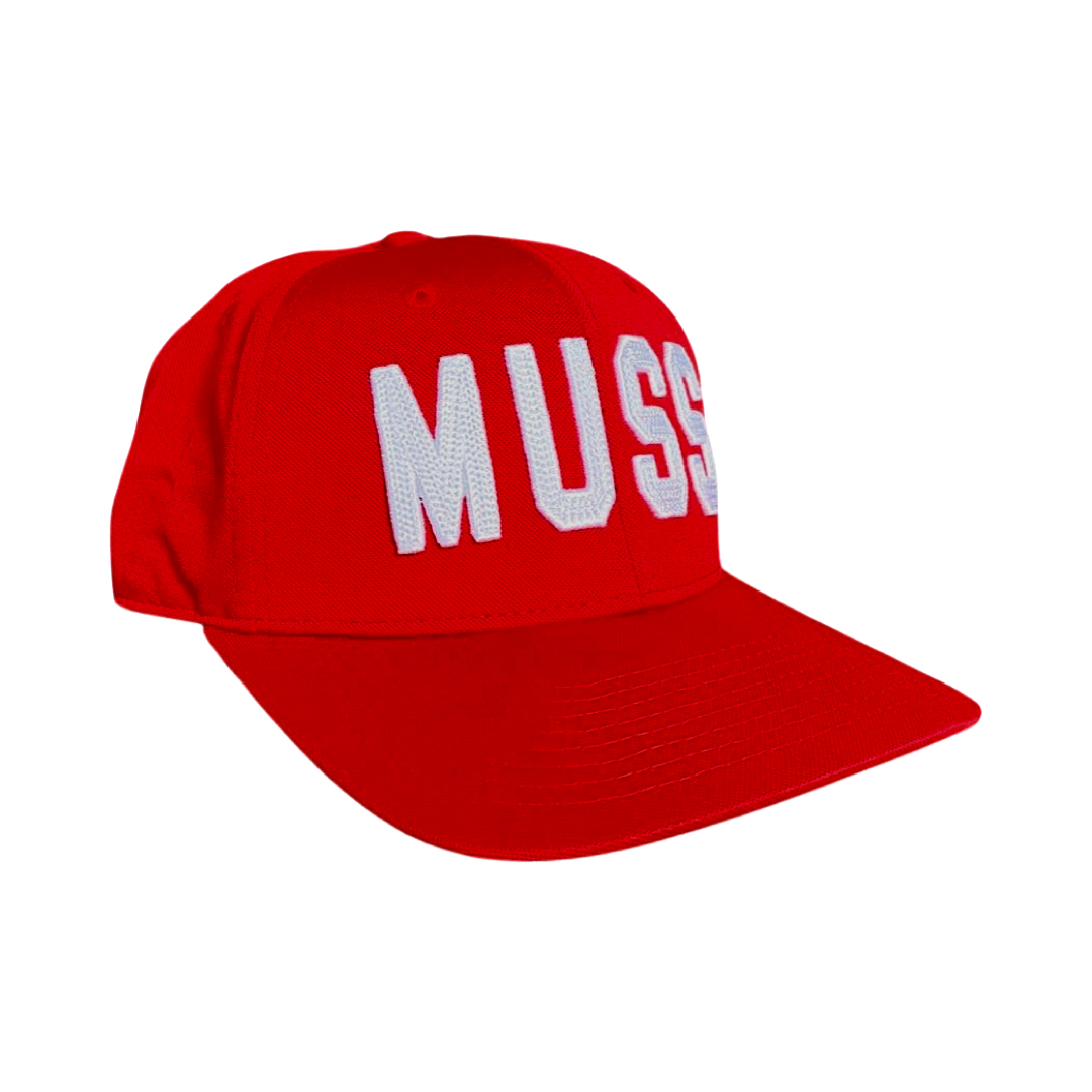 MUSS- Red - Snapback - Flat Bill
