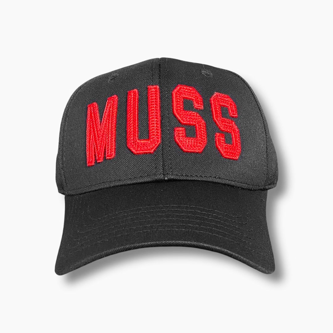 MUSS- Black - Snapback - Curved Bill