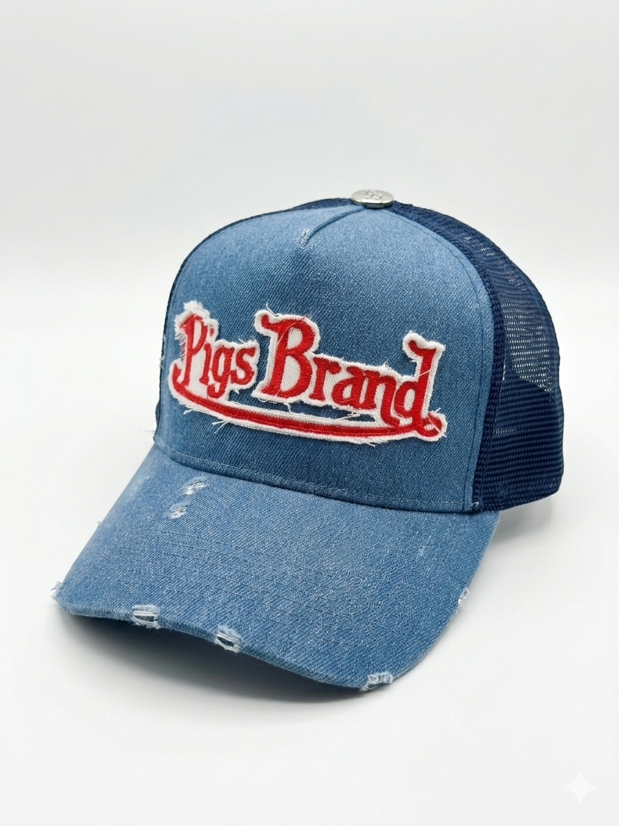 Pigs Brand Vintage Trucker