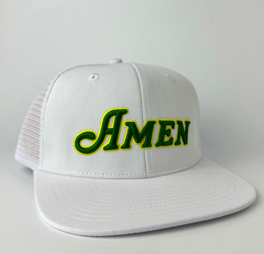 AMEN hat- Mesh Flat