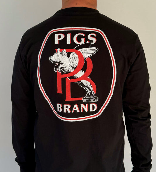 Flying Pig- Long sleeve