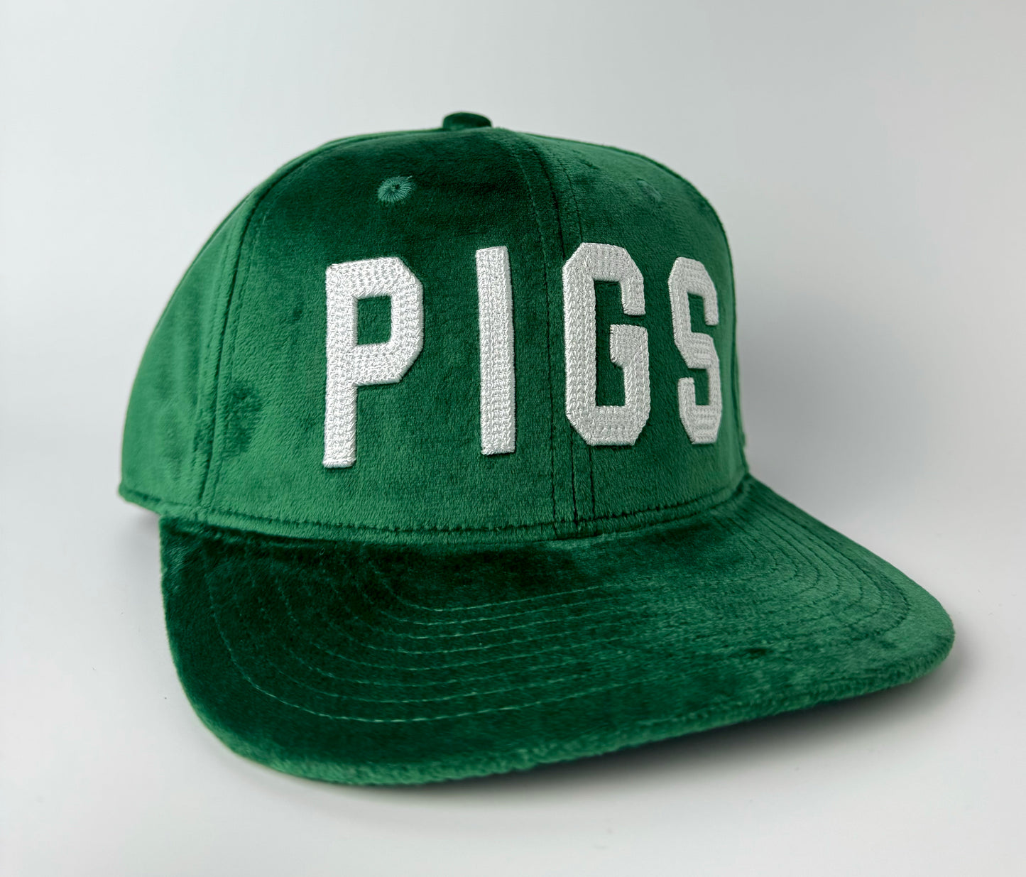 Lux PIGS - GREEN - Flat Bill