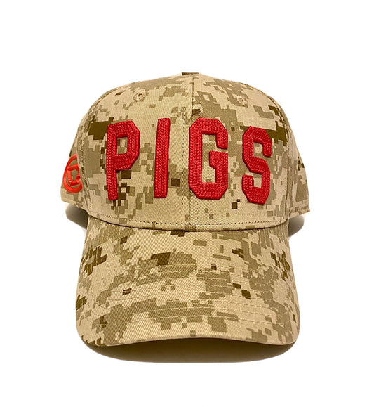 "OG" PIGS - Digital Camo - Snapback - Curved Bill