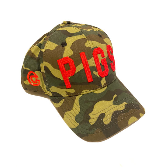 "OG" PIGS - Old School Camo - Snapback - Curved Bill