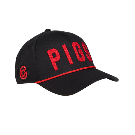 "OG" PIGS - Black - Snapback - Curved Bill of