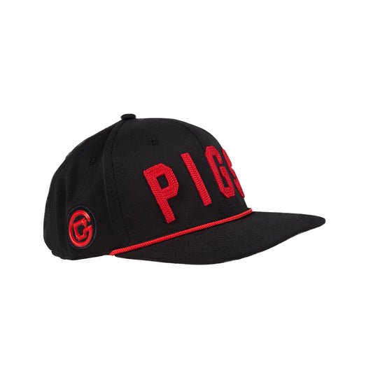 "OG" PIGS - Black - Snapback - Flat Bill