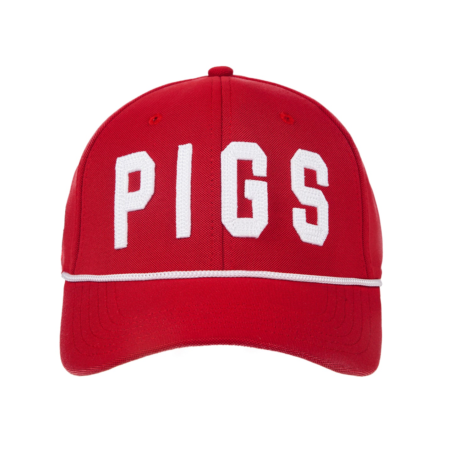 "OG" PIGS - Red - Snapback - Curved Bill