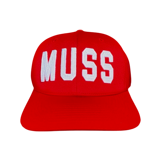 MUSS- Red - Snapback - Flat Bill