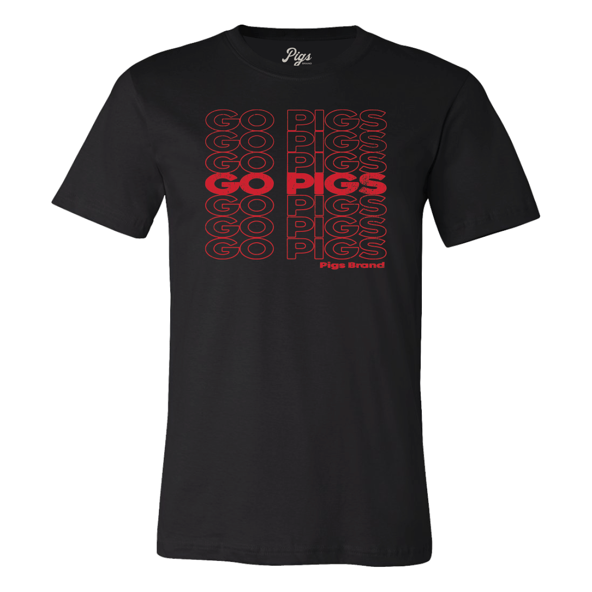 GO PIGS T-shirt - Black