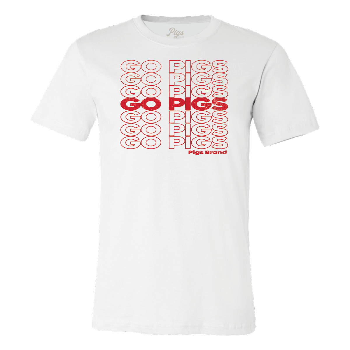 GO PIGS T-shirt - White