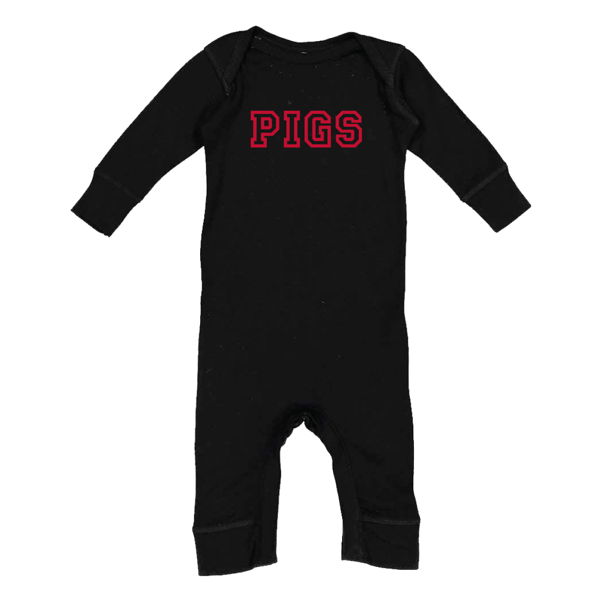 PIGS Infant romper Black