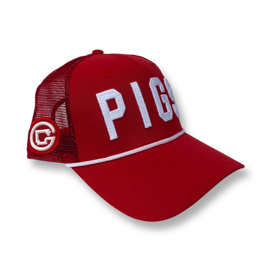 PIGS 2.0 Mesh- RED Curved