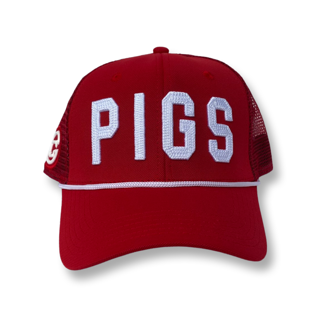 PIGS 2.0 Mesh- RED Curved
