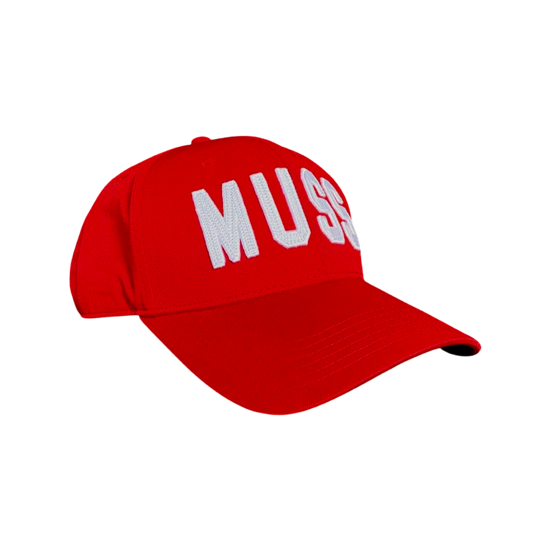 MUSS- Red - Snapback - Curved Bill